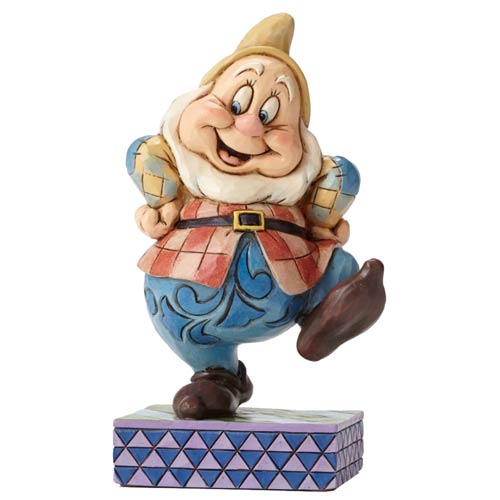 Disney Traditions Snow White Happy Hop Statue
